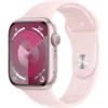 Apple Watch series 9 45 мм корпус из алюминия розового цвета спортивный ремешок светло-розового цвета