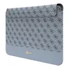 Чехол CG Mobile Guess Sleeve 4G Bottom stripe Metal logo для MacBook 13-14", Blue (GUCS14PS4SGB)