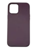 Кожаный чехол Leather Case MagSafe для iPhone 12 Pro Max, Dark Cherry