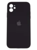 Чехол Silicone Case 360 Camera Defence для iPhone 11, Black