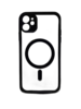 Чехол Clear Case Color с MagSafe для iPhone 11, Black