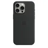 Чехол Silicone Case MagSafe для iPhone 15 Pro Max, Black