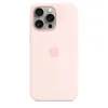 Чехол Silicone Case MagSafe для iPhone 15 Pro Max, Light Pink