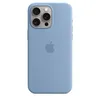 Чехол Silicone Case MagSafe для iPhone 15 Pro Max, Winter Blue