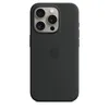 Чехол Silicone Case MagSafe для iPhone 15 Pro, Black
