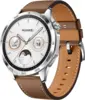 Смарт-часы Huawei Watch GT 4 46mm, Серебристый с коричневым ремешком PNX-B19