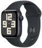 Apple Watch SE 2023 40 мм корпус из алюминия цвета темная ночь спортивный ремешок цвета тёмная ночь