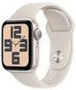 Apple Watch SE 2023 40 мм корпус из алюминия цвета сияющая звезда спортивный ремешок цвета сияющая звезда