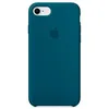 Чехол Silicone Case Simple 360 для iPhone 7/8/SE, Cosmos Blue