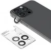 Защитное стекло для камеры BlueO Camera Lens protector Stainless Steel для iPhone 15 Pro Max, Black Titanium