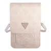 Сумка Guess Wallet Bag 4G with Triangle Logo для смартфонов, Розовый (GUWBP4TMPI)