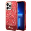 Чехол Guess Paisley Electoplated для iPhone 14 Pro Max, Hard Red