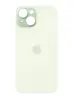Заднее стекло (крышка) для iPhone 15 копия под оригинал Green Зеленый
