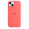 Чехол Silicone Case MagSafe для iPhone 15 Plus, Guava