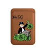 Магнитный картхолдер ALEC Cash Wallet MagSafe, Brown