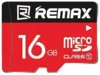Карта памяти Remax microSDHC 16 GB Class 10