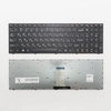 Клавиатура для ноутбука Lenovo IdeaPad B5400 черная с черной рамкой