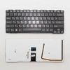 Клавиатура для ноутбука Sony SVE14A черная без рамки, с подсветкой