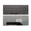Клавиатура для ноутбука MSI U135 черная с золотой рамкой