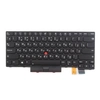 Клавиатура для ноутбука Lenovo T480 черная со стиком, с подсветкой