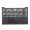 Клавиатура для ноутбука Lenovo V145-15AST серая с черным топкейсом