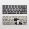 Клавиатура для ноутбука HP ProBook 4330s черная с серебристой рамкой