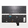 Клавиатура для ноутбука Lenovo Y50-70 черная без рамки, с подсветкой