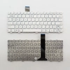 Клавиатура для ноутбука Asus Eee PC 1015 белая без рамки, версия 1
