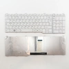 Клавиатура для ноутбука Toshiba Satellite C650 белая