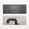 Клавиатура для ноутбука HP Pavilion dm1-3000 черная с рамкой