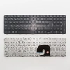 Клавиатура для ноутбука HP dv7-4000 черная с рамкой, Г-образный Enter