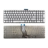 Клавиатура для ноутбука HP Pavilion 250 G6 серебристая без рамки