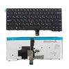 Клавиатура для ноутбука Lenovo ThinkPad T440 черная со стиком, с подсветкой
