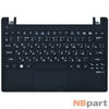 Клавиатура для Acer Aspire V5-122P (angel) (Топкейс черный)