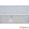 Клавиатура для Samsung NP300V5A белая без рамки