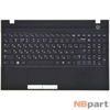 Клавиатура для Samsung NP300V5A черная с черной рамкой (Топкейс черный)