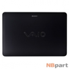 Крышка матрицы ноутбука (A) Sony VAIO SVF142 / EAHK8002010 черный