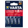 Varta LR03 Longlife Power Max 4703 BL4