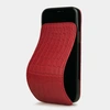 Special order: Чехол для iPhone 12/12Pro из кожи крокодила, красного цвета