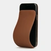 Чехол для iPhone 12 Pro Max из натуральной кожи теленка, цвета карамель
