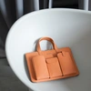 Сумка для MacBook Pro 13"-14" Bocage с карманами из кожи теленка  оранжевого цвета