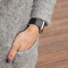 Ремешок для Apple Watch 40/41mm Classic из кожи аллигатора черного цвета