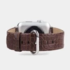 Ремешок для Apple Watch 40/41mm Classic из кожи аллигатора коричневого цвета