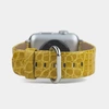 Ремешок для Apple Watch 40/41mm Classic из кожи аллигатора цвета желтый лак