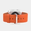 Ремешок для Apple Watch 42/44/45/49mm Classic из кожи теленка оранжевого цвета