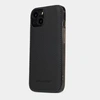 Чехол-накладка для iPhone 14 Plus из кожи теленка, цвета черный
