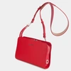 Женская сумка Emilie из кожи теленка красного цвета