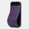 Special order: Чехол для iPhone 14 Pro Max из кожи аллигатора, фиолетового цвета