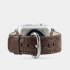 Ремешок для Apple Watch 40/41mm Classic из кожи крокодила коричневого цвета