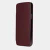 Чехол Benoit для iPhone 15 Pro из кожи теленка, бордового цвета